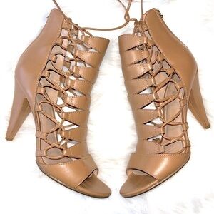 🔶SIGERSON🔶MORRISON🔶Gorgeous Caramel Colored Strappy Heels🔶